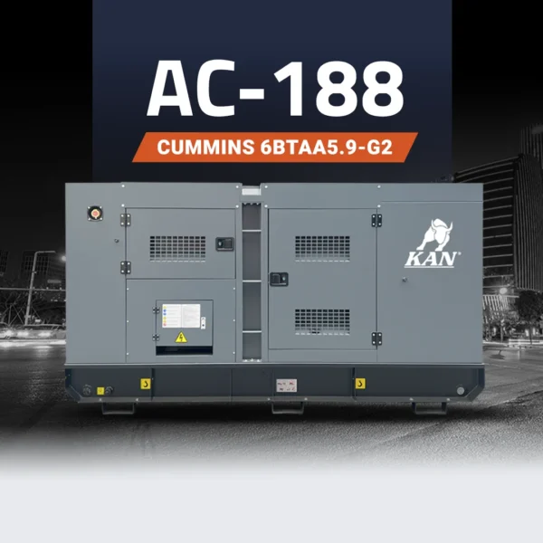 Planta eléctrica 188 kVA 150 kW Cummins 6BTAA5.9-G12