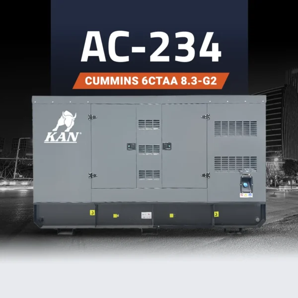 Planta eléctrica 234 kVA 187 kW Cummins 6CTAA 8.3-G2