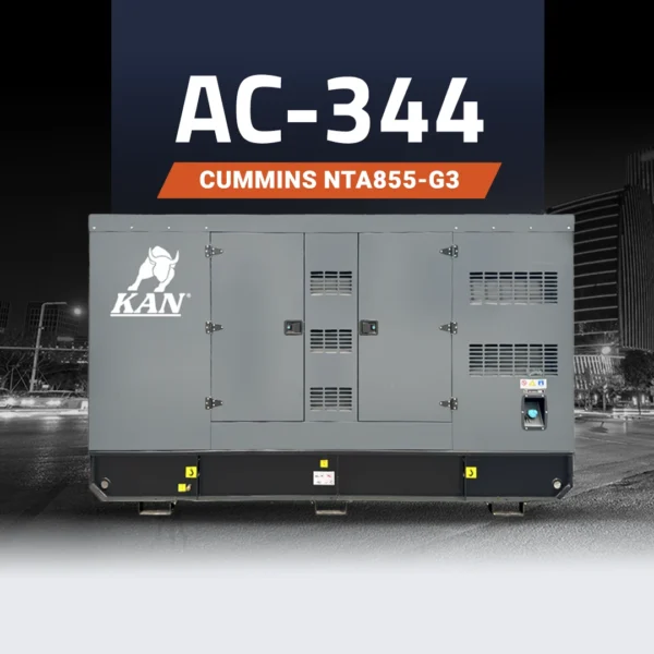 Planta eléctrica 344 kVA 275 kW Cummins NTA855-G1