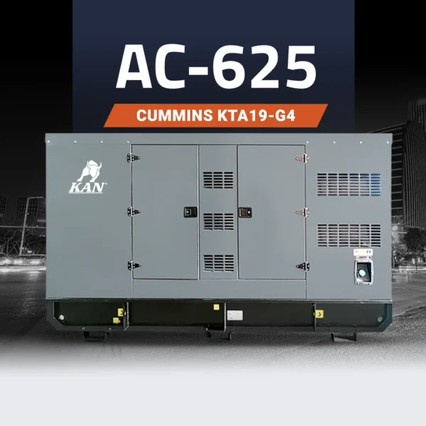 Planta eléctrica 625 kVA 500 kW Cummins KTA19-G4